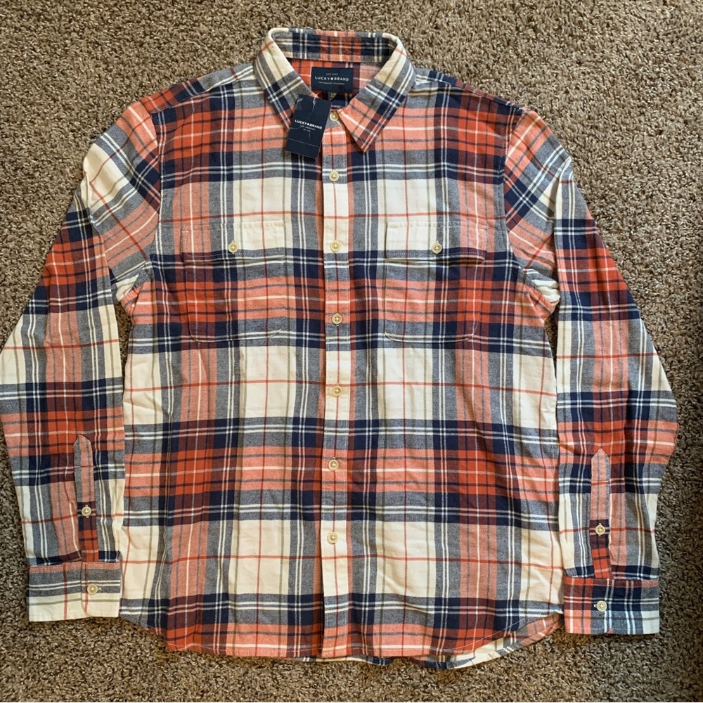 Lucky Brand Button Down Shirt NWT